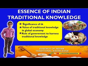 ESSENCE OF INDIAN TRADITIONAL KNOWLEDGE (AICTE)