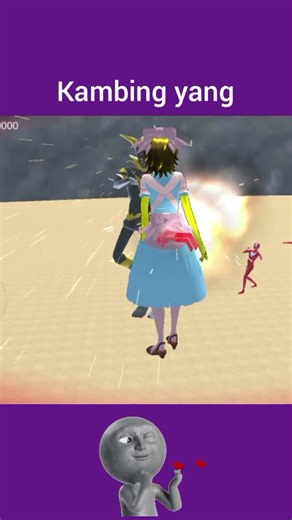 robot menolak kambing yang dibawa Tamaki #sakuraschoolsimulator #sakura #shorts #gaming #games