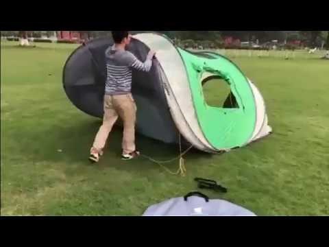 Large Pop Up Tent-How to Take Down Geertop 4-6 Person Pop Up Tent