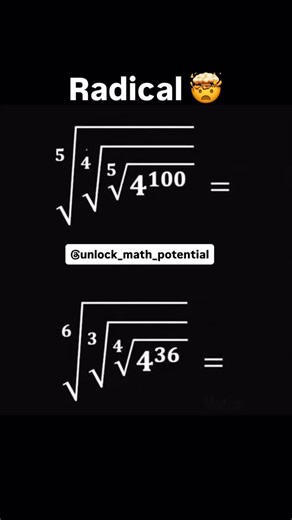 Unlock_math_potential on Instagram: "The radical of a number is the same as the root of a number. The root can be a square root, cube root, or in general, nth root. Thus, any number or expression that uses a root is known as a radical. The term radical is derived from the Latin word Radix which means root. The radical can describe different kinds of roots for a number such as square root, cube root, fourth root, and so on. The number written before the radical is known as the index number or deg