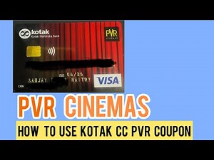 Kotak PVR Cinemas | Coupon Redeem | How to Book Movie Ticket!