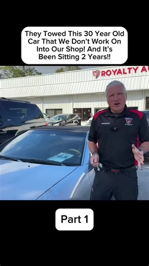 They Towed This 30 Year Old Car That We Don’t Work On Into Our Shop! And It’s Been Sitting 2 Years!!#royaltyautoservice #royaltyauto #auto #service #viral