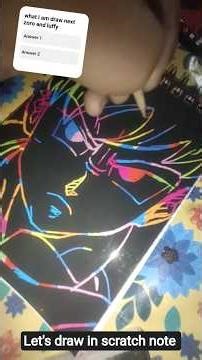 let's draw in scratch note