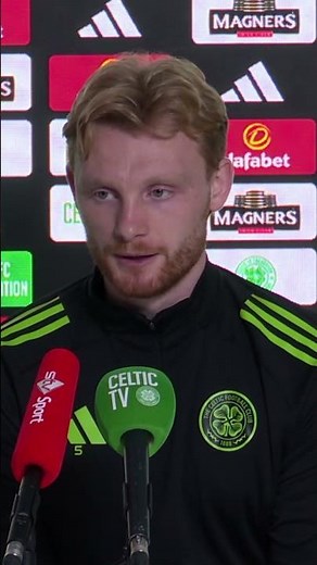 🗣️ Liam Scales looks ahead to Sunday's fixture against Hibs in Edinburgh