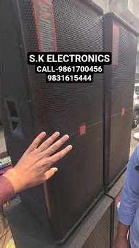 BUMPER OFFER 2 TOP 2 BASS 🔥 #skelectronics #kolkatadjmarket #djmarketkolkata ##djsetupprice #djset