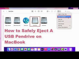 How to Safely Eject a USB Pendrive on MacBook