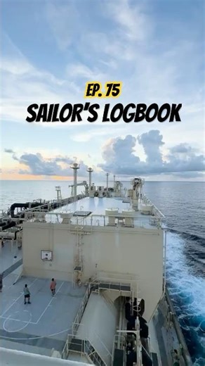75/100 - Sailor on LNG | Sailor’s Logbook #ship #shorts