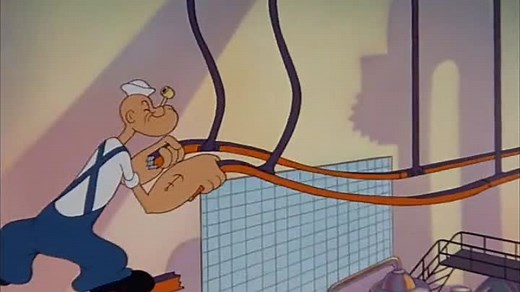 Popeye - Mess Production (1945)