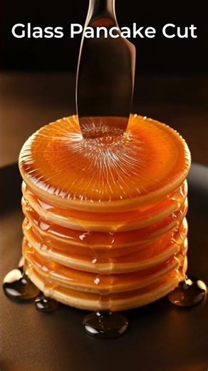 Smashing a Glass Pancake 🥞 | Oddly Satisfying ASMR