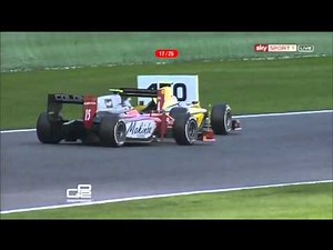 Nigel Melker Big Crash - 2012 GP2 Race 1 in Spa