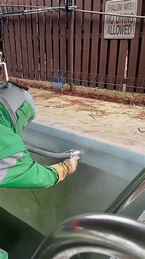 You Won't Believe This Green Pool Transformation! | SC Pool Resurfacing