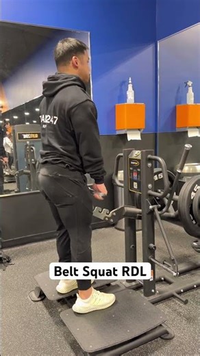 Belt Squat RDL