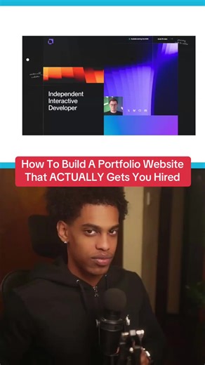 Iman Musa (@imanwmusa) - How To Build A Portfolio Website That ACTUALLY Gets You Hired If you want to land a high-paying coding job as a beginner programmer, you need to have a good developer portfolio. In this video i walk you through how to build a junior dev portfolio to land your first software engineering job in tech as abeginner coder #softwareengineer #coding #programming #computerscience
