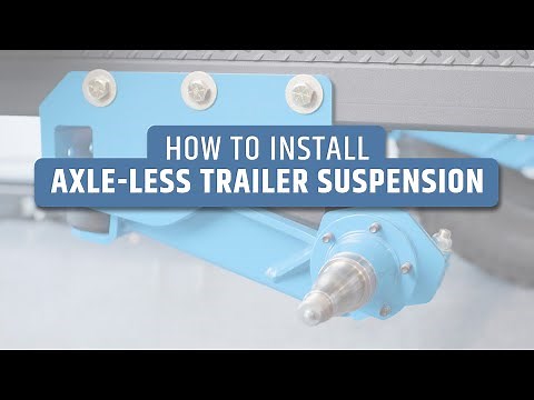 Timbren Axle-Less Trailer Suspension | Base Suspension Install