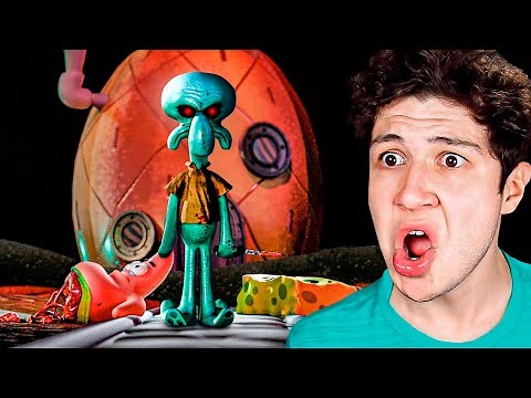 EL LADO OSCURO de CALAMARDO... ⚠️☠️ (Sinister Squidward)