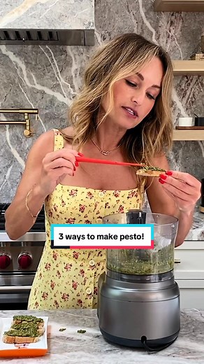 If you can master these 3 pestos, you'll unlock endless recipe possibilities! Tap the link in our bio to watch the full episode! #italy #recipe #italianfood #italiancooking #pesto #howto #foryou #foryoupage