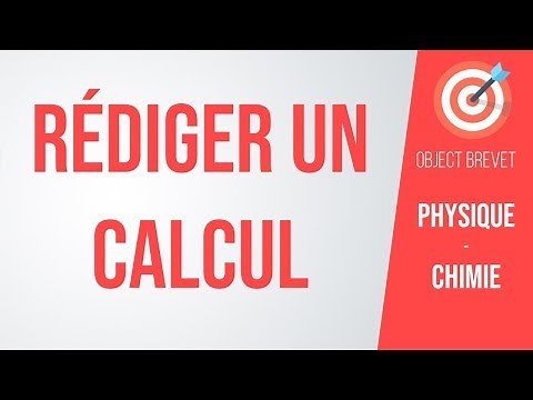 How to PRESENT and WRITE a CALCULATION? | Physics-Chemistry (middle school, high school)