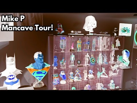 Mike P’s Epic Man Cave Tour | Sideshow Collectibles, Hot Toys & More!