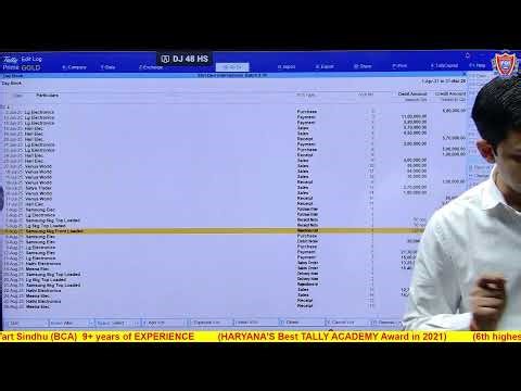 Tally Prime Advance Level Class 39