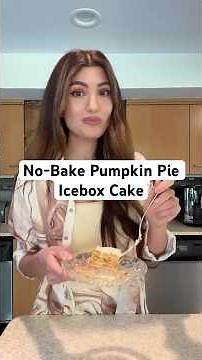 No-Bake Pumpkin Pie Icebox Cake