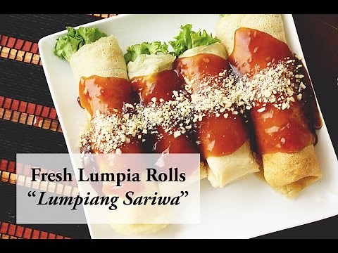 Lumpiang Sariwa/ Fresh Lumpia Recipe