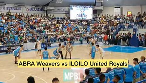 ‼️❤️🏀 MPBL HIGHLIGHTS: ABRA WEAVERS WINS SECOND HOME GAME; CRUSHES ILOILO UNITED ROYALS 77-55 Feeding off the energy of the home crowd, the Abra Weavers build a 15 point advantage against the Iloilo United Royals at half time and finished off the game with a 22 points win. Congratulations Weavers. 🎥 abrenian.com | abrenian.com