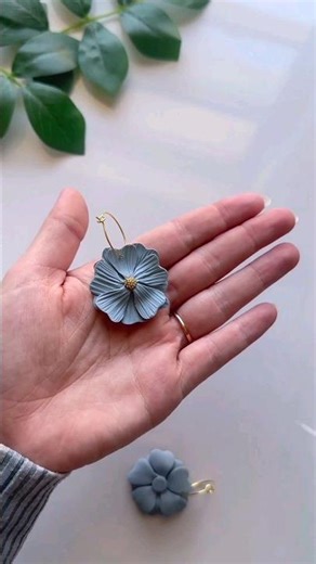 How to make Beautiful Polymer Clay Mint Flowers 🍀 | Clay Jewelry Business 🌈 ‪@lulucuttersofficial‬