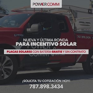 Podrías obtener tu sistema solar 100% GRATIS con hasta $30,000 en ayudas económicas con el nuevo incentivo Nueva Energía del departamento de Vivienda. Queremos ayudarte en el proceso de solicitud. Llámanos al 787-898-3434 | PowerComm, Inc.