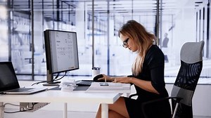 Online Taxes Invoice Using Computer Calculator Stock Footage Video (100% Royalty-free) 3414630943 | Shutterstock