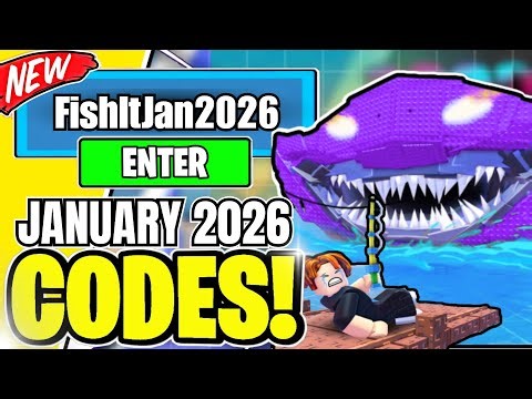 *FISH IT CODES* ALL WORKING CODES FOR FISH IT IN JANUARY 2026! ROBLOX FISH IT CODES