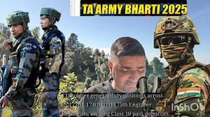 1.2M views · 45K reactions | TA Rally: 131 Vacancies Open for Class 10 Pass J&K Youth in Engineer Regiments | Diem News india | Facebook