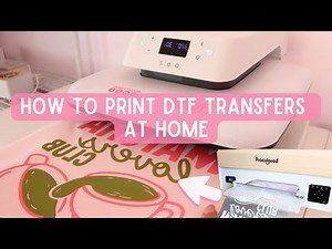 How to Print DTF Transfers at Home | DTF Printer for Beginners, Procolored P13 DTF Printer