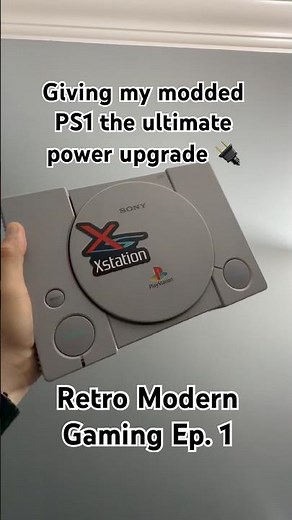 I Installed USB-C PSU on My Modded PS1