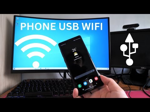 How to turn your phone into a USB WiFi adaptor