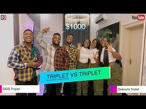 TRIPLET VS TRIPLET TELEPATHY CHALLENGE