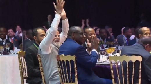 7.1K views · 113 reactions | #WATCH | Addis Ababa | Ethiopian singers sang India's national song Vande Mataram, in the presence of PM Modi, last night. Narendra Modi #addisababa #Ethiopiansingers #NarendraModi #VandeMataram #northeast | Northeast Live | Facebook