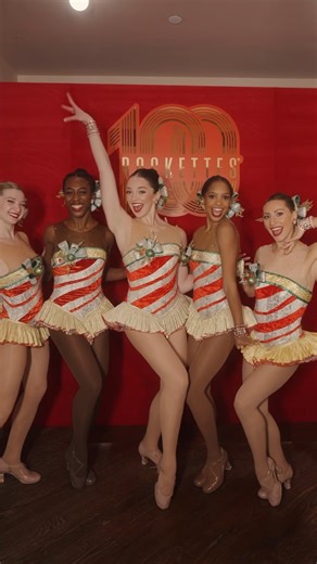 Rockettes on Instagram: "Our 2025 Influencer Event Wrapped 🎁✨ Thanks to everyone who came out and celebrated our 100th Anniversary with us! #Rockettes100"