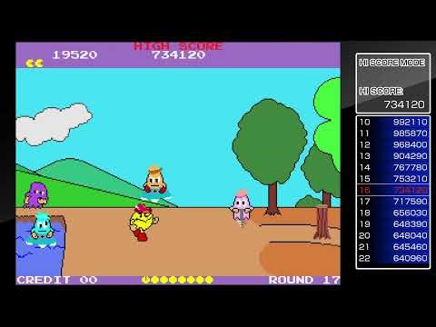 アーケードアーカイブス パックランド (PS版) 1周クリアチャレンジ