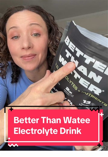 Hydrate the smart delicious way. Did I mention the added vitamins and minerals? #betterthanwater #electrolytes #electrolytepowder #electrolytedrinks #stayhydrated @Drink Better Than
