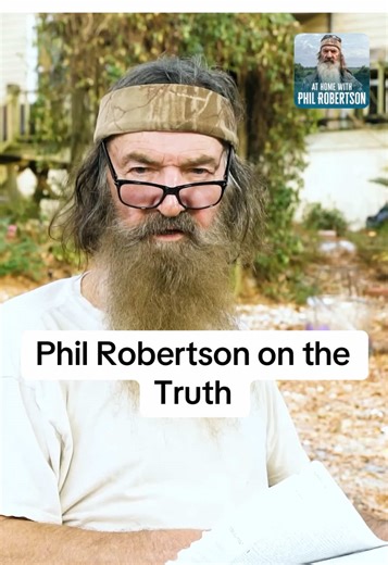 Everybody’s out here “searching for truth.” Phil says it straight: The truth is Jesus Christ—and He will set you free. Freedom doesn’t come from finding “your truth” it comes from knowing the Truth. #philrobertson #christiantiktok #truth #jesuschrist #freedom