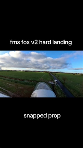 rc plane fms fox v2 glider #aviation #fyp #plane #rc #rcmodels