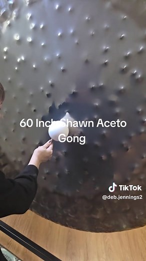 Explore the Sound of a 60 Inch Shawn Aceto Gong