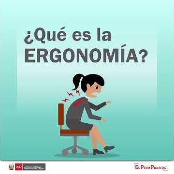 ¿Qué es la Ergonomía en el trabajo? 👨🏽‍💻