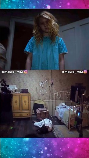 Annabelle Behind the scenes 😵 #behindthescenes #specialeffects #annabelle #theconjuring