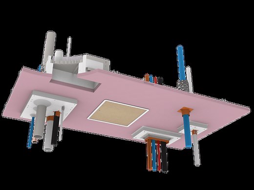 2-Hour Fire Rated RISF Ceilings