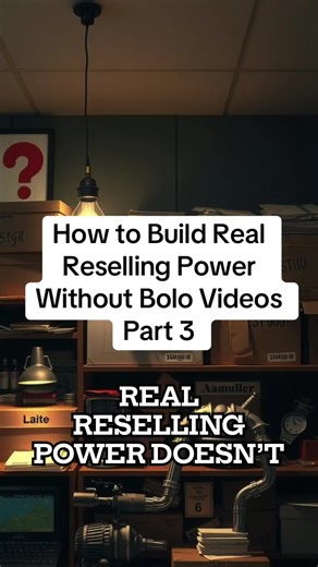 How to Build Real Reselling Power Without Bolo Videos Part 3 reselling tips how to sell online reselling mistakes eBay selling strategy reselling advice side hustle reality selling faster online reselling for beginners online selling tips #resellingtips #sidehustlereality #onlineseller #makemoneyonline #reselling