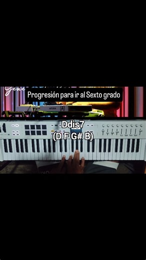 Usando los acordes disminuidos 7 en las canciones #disminuidos #armonia | Tutorial Piano cristiano Kairo Tutorial