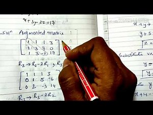 Gauss's Jordan method-lecture44/m3