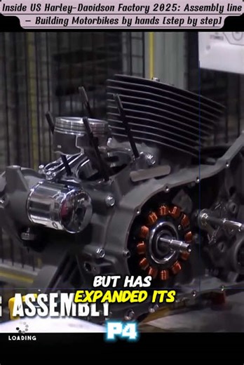 #Inside US Harley-Davidson Factory 2025 Assembly line – Building Motorbikes by hands #harleydavidson #harleydavidsonmotorcycles #harleydavidsonbikes (4)
