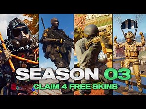 BO6 SEASON 3 : How to Get Roze & 4 Free Skins!